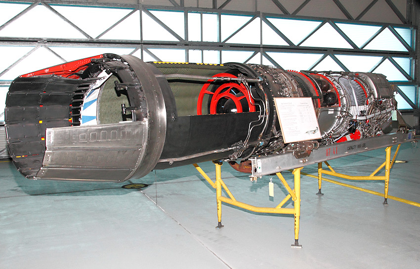 General Electric J79 - 1. Einwellen-Triebwerk mit  17 Verdichterstufen