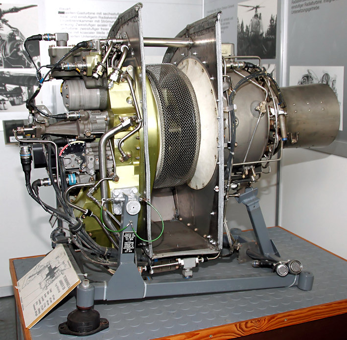 Turbomeca Arrius 1B - Hubschrauberantrieb