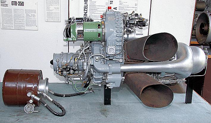 GTD-350 - Hubschrauberturbine der Mil Mi-2