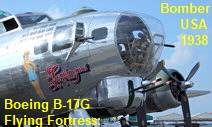 Boeing B-17G Flying Fortress: schwerer Bomber im Zweiten Weltkrieg