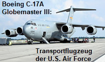 Boeing C-17A Globemaster III: Transportflugzeug der U.S. Air Force