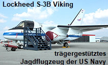 Lockheed S-3B Viking: trägergestütztes Jagdflugzeug der USA