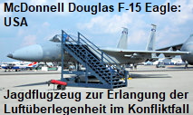 McDonnell Douglas F-15: zweistrahliges Jagdflugzeug zur Erlangung der Luftüberlegenheit im Konfliktfall