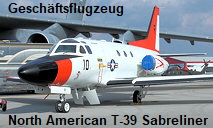 North American T-39 Sabreliner: zweistrahliges Geschäftsflugzeug