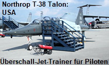 Northrop T-38 Talon: Überschall-Jet-Trainer für Militärpiloten