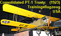 Consolidated PT-1 Trusty: Trainingsflugzeug US-Army von 1923