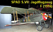 SPAD S.VII: Jagdflugzeug des französischen Herstellers SPAD von 1916