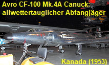 Avro CF-100 Mk.4A Canuck: allwettertauglicher Abfangjäger aus Kanada