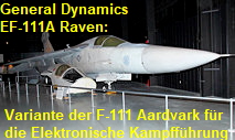 General Dynamics EF-111A Raven: Variante der F-111 Aardvark für die Elektronische Kampfführung