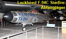 Lockheed F-94C Starfire: Der Abfangjäger wurden von der Lockheed P-80 Shooting Star entwickelt
