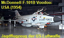 McDonnell F-101B Voodoo: Jagdflugzeug der US-Luftwaffe von 1954