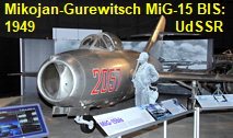 Mikojan-Gurewitsch MiG-15 BIS: nordkoreanischer Pilot flog das Flugzeug 1953 zur Kimpo Air Base in Südkorea