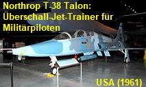 Northrop AT-38B Talon: Überschall-Jet-Trainer für Militärpiloten