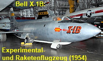 Bell X-1B: amerikanisches Experimental- und Raketenflugzeug