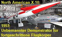 North American X-10: Demonstrator für fortgeschrittene Flugkörpertechnik