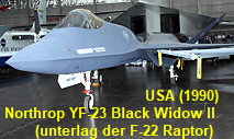 Northrop-McDonnell Douglas YF-23A Black Widow II: 