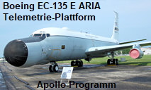 Boeing EC-135 ARIA - Telemetrie-Plattform zur Unterstützung des Apollo-Raum-Programmsm