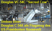 Douglas VC-54C Sacred Cow: Umbau einer Douglas C-54A Skymaster als Flugzeug des US-Präsidenten Franklin D. Roosevelt
