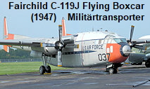 Fairchild C-119 Flying Boxcar - Militärtransporter der U.S. Air Force