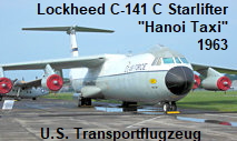 Lockheed C-141 Starlifter - militärisches Transportflugzeug der US-Luftwaffe