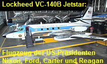 Lockheed VC-140B Jetstar: Flugzeug der US-Präsidenten Nixon, Ford, Carter und Reagan von 1961 bis 1987