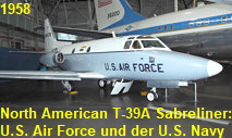 North American T-39A Sabreliner: Die militärische Variante wurde von der U.S. Air Force und der U.S. Navy verwendet