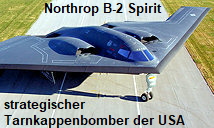 Northrop B-2 Spirit - strategischer Tarnkappenbomber der USA