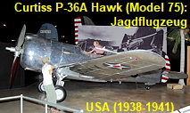 Curtiss P-36A Hawk (Model 75): Jagdflugzeug der USA im Zweiten Weltkrieg