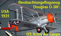 Douglas O-38F: Beobachtungsflugzeug der United States Army Air Corps in der Zeit von 1931 bis 1934