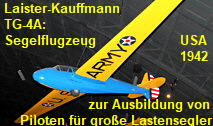 Laister-Kauffmann TG-4A: Das Segelflugzeug diente zur Ausbildung von Piloten für große Lastensegler