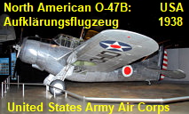 North American O-47B: Aufklärungsflugzeug der United States Army Air Corps von 1938