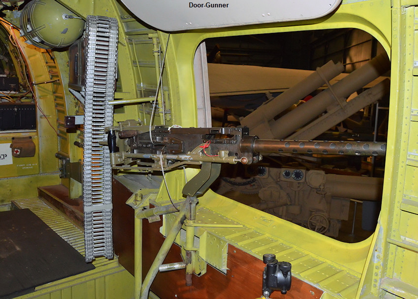 Door-Gunner der CONSOLIDATED B-24D LIBERATOR
