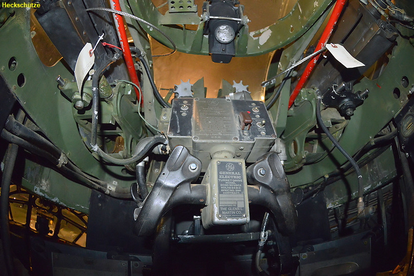 Heckschütze der CONSOLIDATED B-24D LIBERATOR