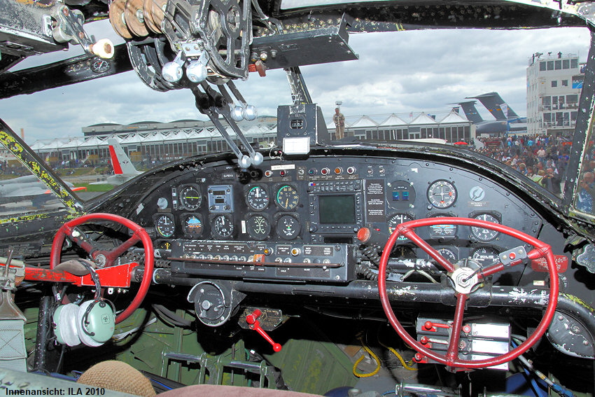 Canadian Vickers PBY-5A Canso: Cockpit des Seeaufklärungsflugzeugs
