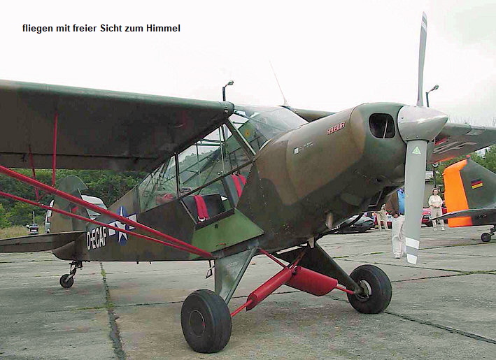 Piper PA 18 Cup - Flugzeug von 1954