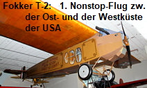 Fokker T-2: Dem Flugzeug gelang der erste Nonstop-Flug zwischen der Ost- und der Westküste der USA