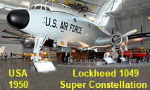 Lockheed 1049 Super Constellation: viermotoriges Propellerflugzeug des US-amerikanischen Herstellers Lockheed