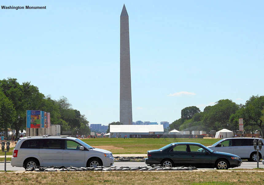 Washington Monument: Das Denkmal wurde zu Ehren des ersten Präsidenten der Vereinigten Staaten von Amerika, George Washington, errichtet.