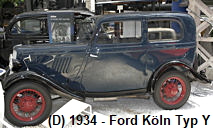 Ford Köln Typ Y