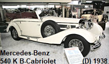 Mercedes-Benz 540 K B-Cabriolet