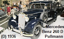 Mercedes Benz 260 D Pullmann