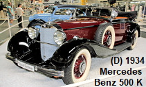 Mercedes Benz 500 K