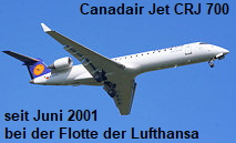 Canadair CRJ 700:  2-strahliges Regionalverkehrsflugzeug in Tiefdeckerauslegung
