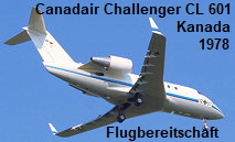 Canadair Challenger CL 601: DFas Flugzeug ist bei der Flugbereitschaft BMVg seit 1986 im Einsatz