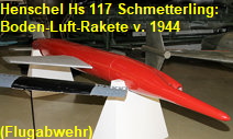 Henschel Hs 117 - Flugabwehrrakete