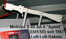 Molniya R-60 AA-8 - Aphid