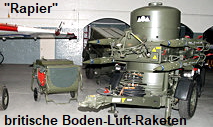 Rapier - britische Boden-Luft-Raketen