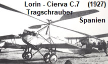 Lorin - Cierva C.7 - Tragschrauber