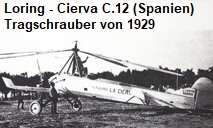 Loring - Cierva  C.12 - Tragschrauber