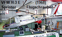 VFW H-3 E Sprinter - Flugschrauber